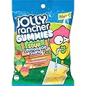 JOLLY RANCHER Gummies 2 In 1 Sour Lemonade Stand Flavors Peg Bag (Sour Cherry Lemonade, Sour Lime Lemonade and Sour Strawberry Lemonade) 6.5Oz