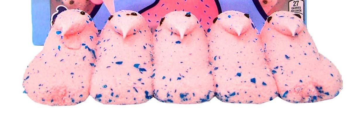 Peeps, Easter Peeps Marshmallow Cotton Candy Flavored Chicks for Basket Stuffers Gifts, 3 Ounces, 10 Count