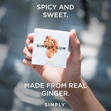 Simplygum Gum Ginger Natural