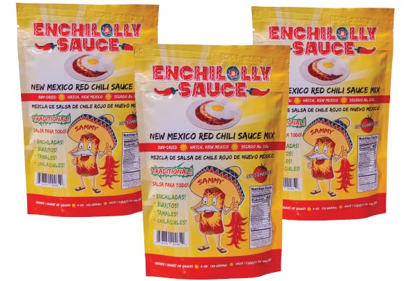 Enchilolly Sauce (Original Enchilolly Sauce MEDIUM, 3Pack)