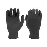 SHOWA 9700PF Sustainable EBT Latex-Free, Powder-Free, Nitrile Disposable Single Use Safety Gloves, 6 Mil, 11" Length, Medium (1 Box/50 Gloves)