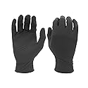 SHOWA 9700PF Sustainable EBT Latex-Free, Powder-Free, Nitrile Disposable Single Use Safety Gloves, 6 Mil, 11" Length, X-Large (1 Box)