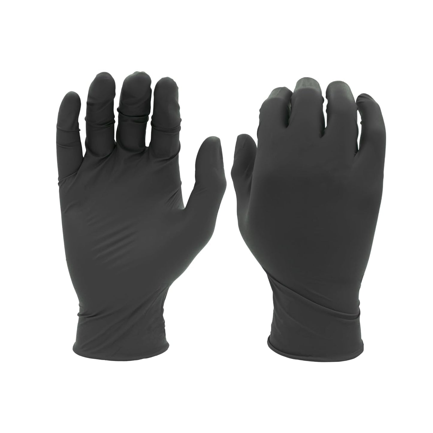 SHOWA 9700PF Sustainable EBT Latex-Free, Powder-Free, Nitrile Disposable Single Use Safety Gloves, 6 Mil, 11" Length, Medium (1 Box/50 Gloves)