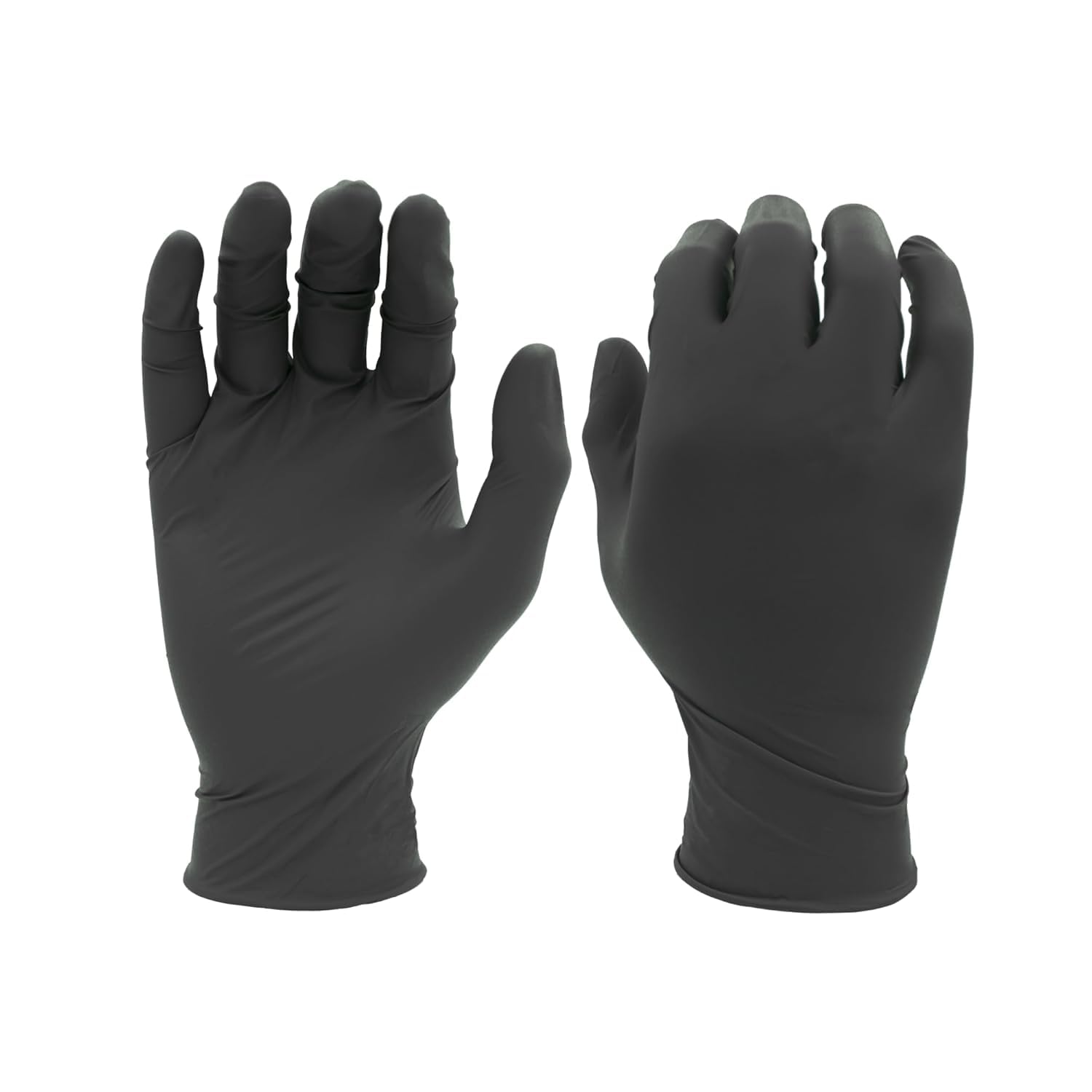 SHOWA 9700PF Sustainable EBT Latex-Free, Powder-Free, Nitrile Disposable Single Use Safety Gloves, 6 Mil, 11" Length, X-Large (1 Box)