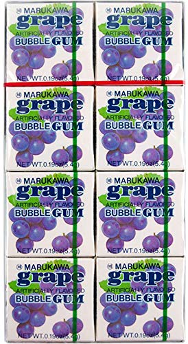 Marukawa Bubble Gum Grape 1.52oz (3 Pack)