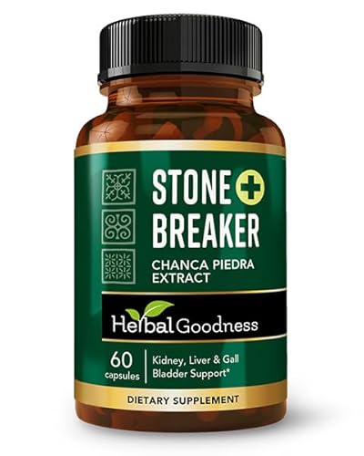 Chanca Piedra Stone Breaker - The Original Formula with Soursop Extract, Curcumin & Bioperine to Detox Urinary Tract, Kidney, Gallbladder Cleanse