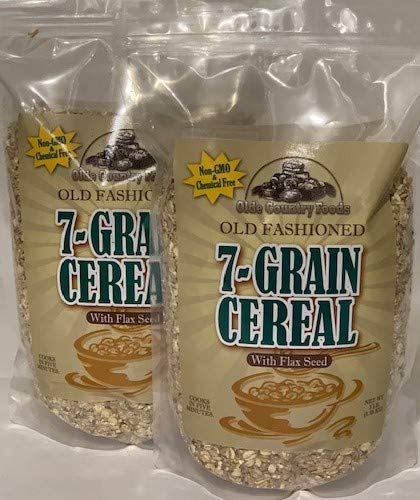 Old Fashioned 7 Grain Cereal with Flax Seed 6 Pounds (2x3 Pound) by Wheat Montana. Non GMO, Chemical Free