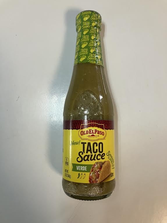 Old El Pasto Verde Taco Sauce - 12 Ounce Bottle