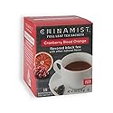 China Mist Full Leaf Tea Satchets, Cranberry Blood Orange, Flavored Black Tea with Other Natural Flavor (1 box)