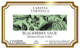 Blackberry Sage Medium Roast Coffee (Single Serve K-Cup Pods) (Gourmet, Naturally Flavored, Whole Coffee Beans) (12 pods, ZIN: 575176) - 2 Pack