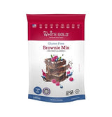 Extra White Gold Brownie Mix - For Baking Cakes Cupcakes Desserts - [Gluten Free] [Nut Free] [Free of the Top 14 Major Allergens] - 14.1 Ounces