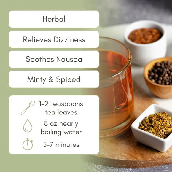 Organic Vertigo Loose Leaf Tea - 2oz Bag (Approx. 30 Servings) | Full Leaf Tea Co.