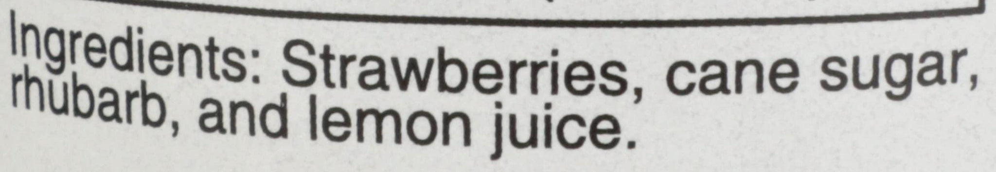 Bonnie's Jams, Strawberry Rhubarb Jam, 8.75 Ounce