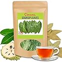 Omura Dried Soursop Leaves - 200 Graviola Soursop Leaf Tea - Herbal Tea - Guanabana Leaves for Brewing - Tea Leave