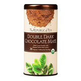 The Republic of Tea - Organic Double Dark Chocolate Maté, Naturally Caffeinated Yerba Maté, Steeps 36 Cups