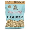 ONE IN A MILL Pearl Barley 3LB Bulk Resealable Bag | For Beef Stew, Soups, Steel Cut Oatmeal, Casseroles & Cooking | Hearty Plant-Based Whole Grain for Cooking | OU Kosher
