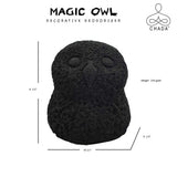 Chada Magic Owl Activated Charcoal Deodorizer - Natural Odor Eliminator, No Chemicals, Absorbs Smoke, 270g