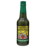 Arizona Gunslinger Zesty Jalapeño Green Hot Sauce, Low Sodium Mild Salsa Verde - Mexican Pepper Blend for Tacos, Burritos, Nachos & More, Smooth Verde