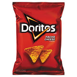 Doritos Flavored Tortilla Chips, Nacho Cheese, 1.75 Ounce (Pack of 64)