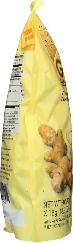 Prince Of Peace Ginger Honey Crystals - 30 Count - Pack Of 1