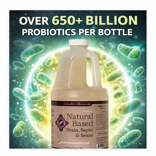 Drain, Septic & Sewer Natural Based Cleaner 1 Jug 64 oz.