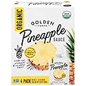 Golden Farms, Sauce Organic Pineapple 4 Pack, 43.17 Ounce