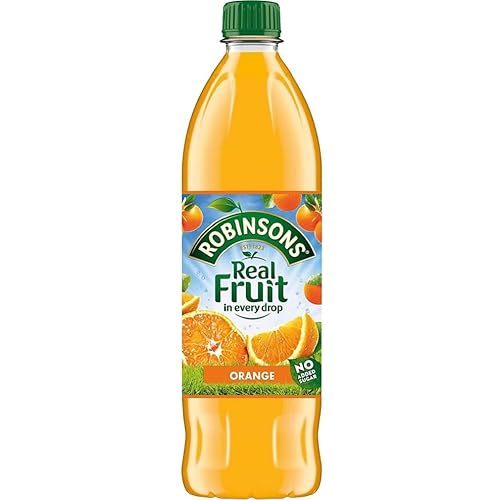 Robinsons Whole Orange No Added Sugar 1L (Pack of 4)