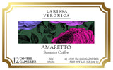 Amaretto Sumatra Coffee (Single Serve K-Cup Pods) (Gourmet, Naturally Flavored, Whole Coffee Beans) (12 pods, ZIN: 571133) - 3 Pack