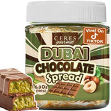 Dubai Chocolate Spread - 6.35 oz Jar with Pistachio, Kataifi & Gourmet Dubai Chocolate Filling for Pancakes, Breakfast, Snacks, and Desserts