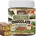Dubai Chocolate Spread - 6.35 oz Jar with Pistachio, Kataifi & Gourmet Dubai Chocolate Filling for Pancakes, Breakfast, Snacks, and Desserts