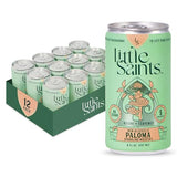 Little Saints Non-Alcoholic Paloma Mocktail | Bright, Sparkling & Citrus Forward | Crafted with Reishi Mushroom & Adaptogens for Calm & Ease | 5