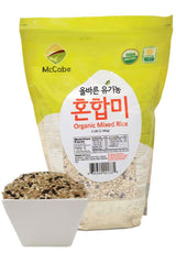 McCabe Organic Mixed Rice - Rice Mix | Rich with Fiber & Minerals | USDA and CCOF Certified | Product of USA | 3Lbs