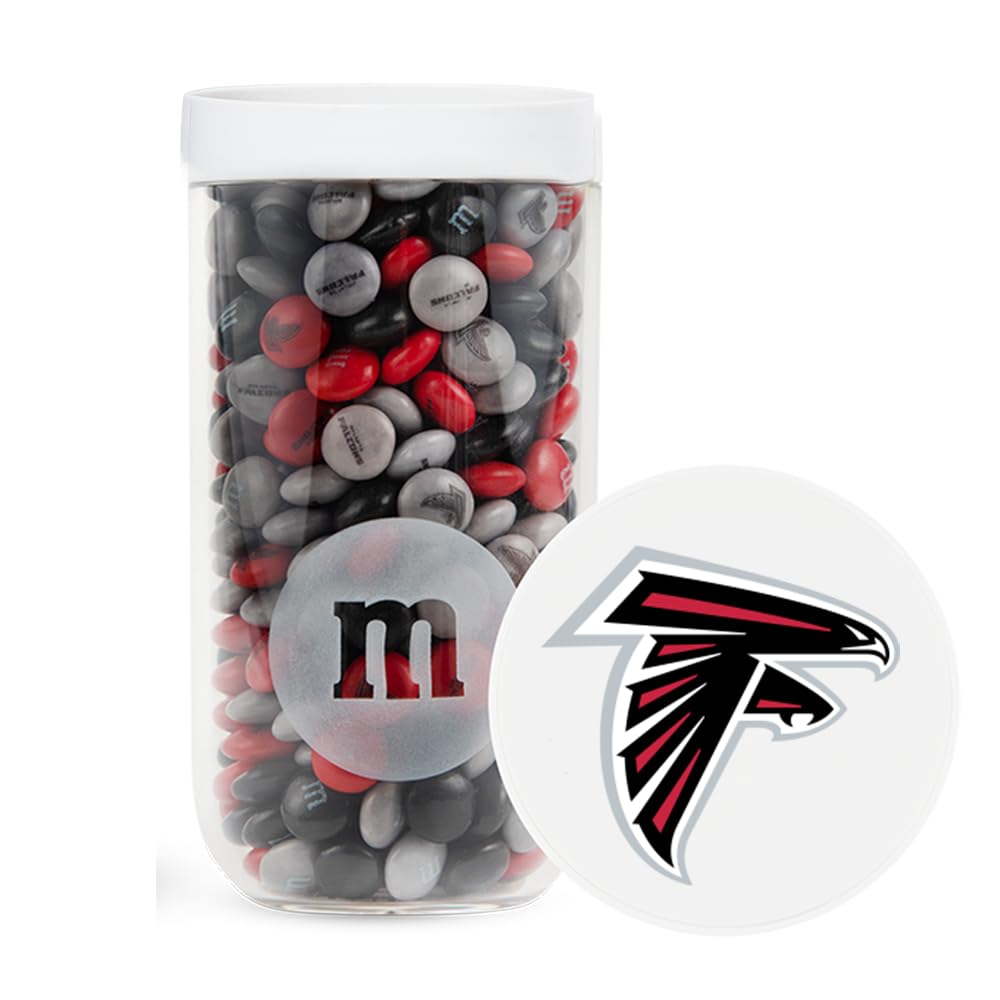M&M'S NFL Atlanta Falcons Milk Chocolate Gift Jar, 12.7 oz
