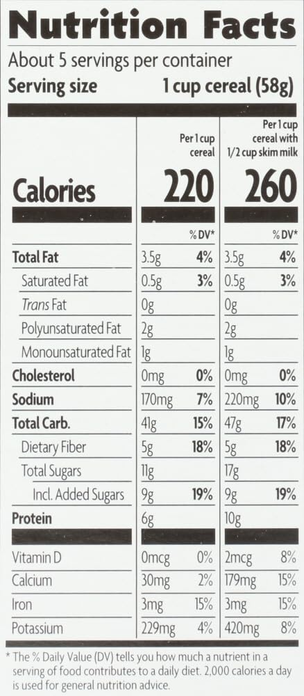 (NOT A CASE) Organic Flax Plus Red Berry Crunch Cereal