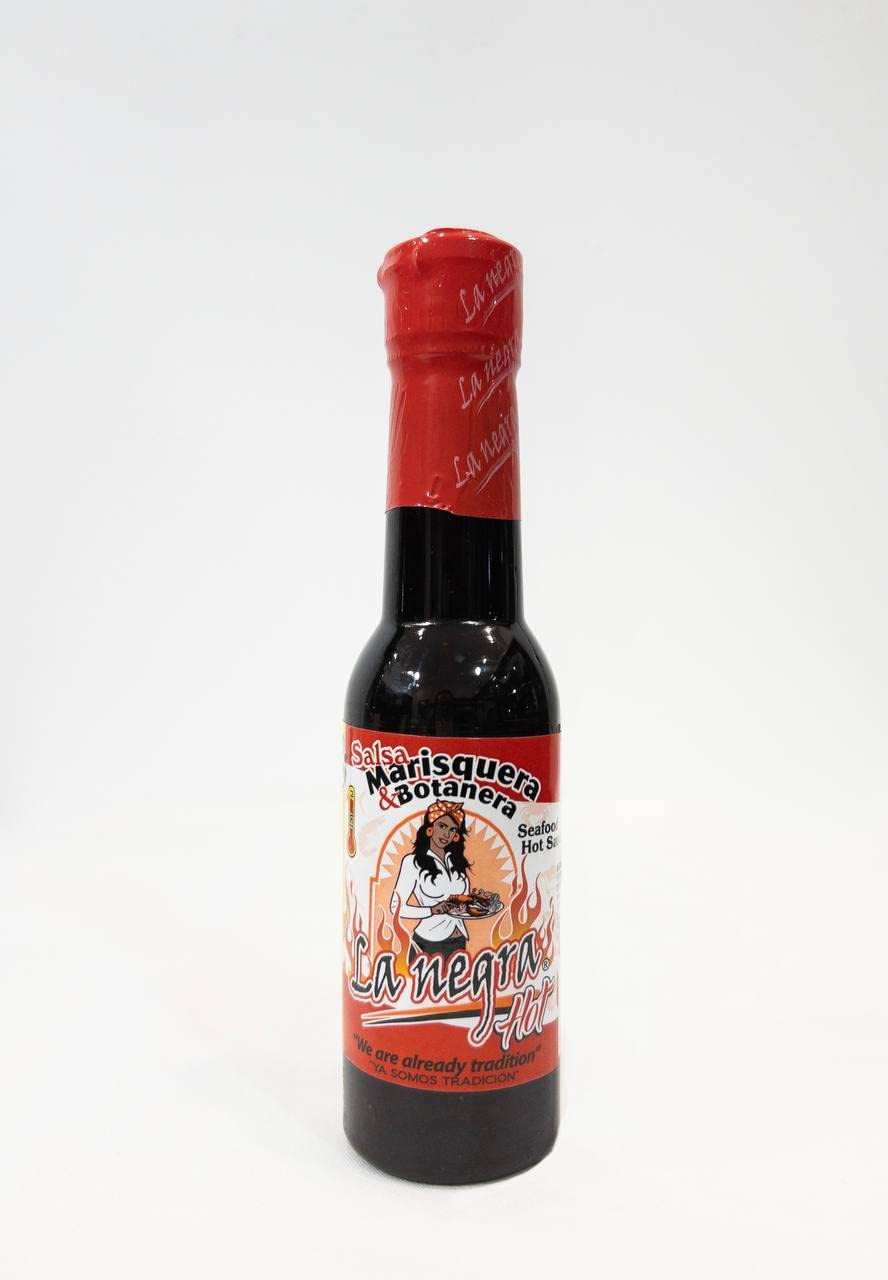 La Negra Hot | Salsa Marisquera & Botanera | (Pack of 1 - 5.4 Oz)