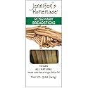 JENNIFERS HOMEMADE Rosemary Breadsticks, VEGAN All Natural, Made with extra virgin olive oil, Crunchy and delicious snack, 5 OZ
