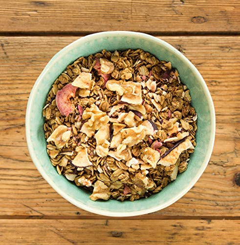 Little Apple Treats Organic Farm, All Natural Handcrafted Small Batch, American Made, Orchard Blend Farmstead Granola with Nuts+ Apples + Warm Spices