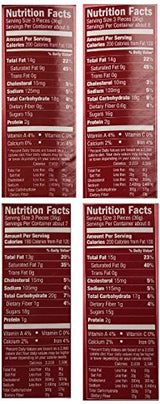 Brown & Haley Roca, Almond Cashew, Caramel Roca, Dark Buttercrunch Toffee Candy - 39 Oz. (4Pack)