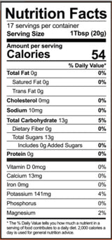 12oz Date Syrup | Made with 100% Deglet Noor dates | Certified NON-GMO, KOSHER. Healthy, Natural Sweetener with NO added sugars or preservatives, Gluten-free, Vegan. PBA-free squeeze bottle (Single Bottle)