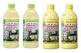 Nellie & Joes Famous Key West Lemon & Lime Juice 16oz (2 of each bottle - Pack of 4)