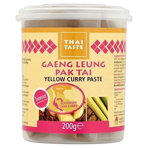 Thai Taste Southern Yellow Curry Paste 200g - Pack of 2