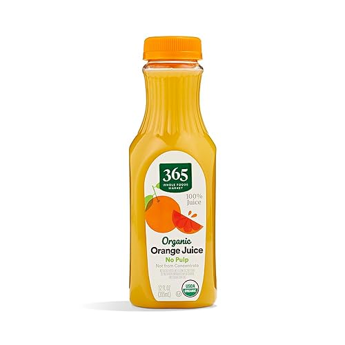 365 by Whole Foods Market Organic No Pulp Orange Juice, 12 FZ