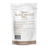 Halo Naturals Organic Black Walnut Hull Cut & Sifted, 4 Ounces (Juglans nigra) USDA Certified | Resealable Pouch| Packaged in The USA