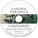 Cardamom Medium Roast Decaf Coffee (Single Serve K-Cup Pods) (Gourmet, Naturally Flavored, Whole Coffee Beans) (12 pods, ZIN: 571769)