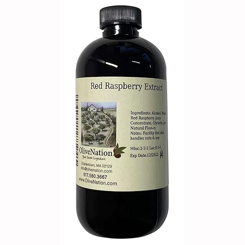 Red Raspberry Extract - Premium Quality Flavoring Extract for Baking - 16 ounces