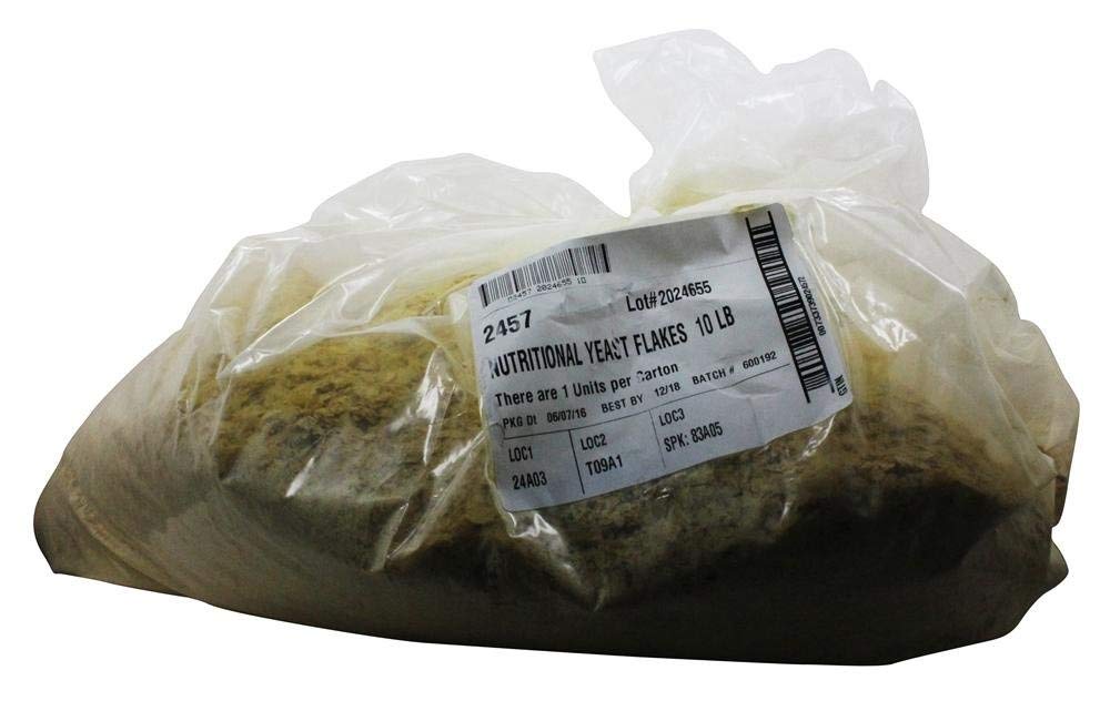 NOW Foods - Nutritional Yeast Flakes - 10 lbs.