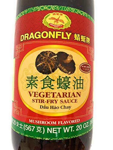 Dragonfly Vegetarian Mushroom Stir-Fry Sauce, 20 Ounce (Pack of 2)