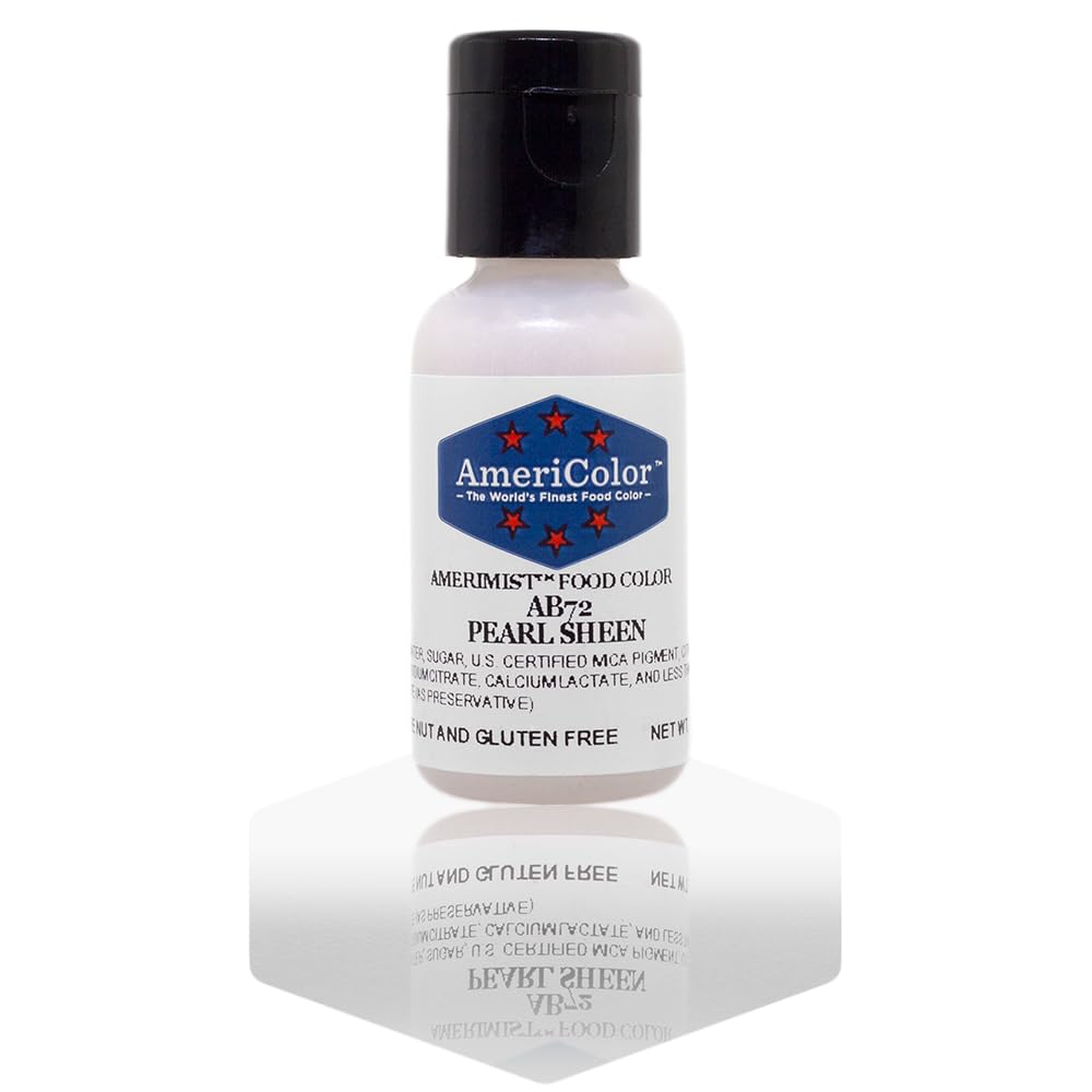 AmeriColor Amerimist Airbrush Color .65 Ounce, No-Color Pearl Sheen
