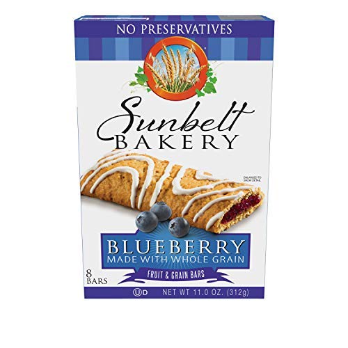 Sunbelt Bakery Fruit & Grain Cereal Bars, 4 Flavor Variety Pack, No Preservatives (32 Bars),8 Count (Pack of 4)