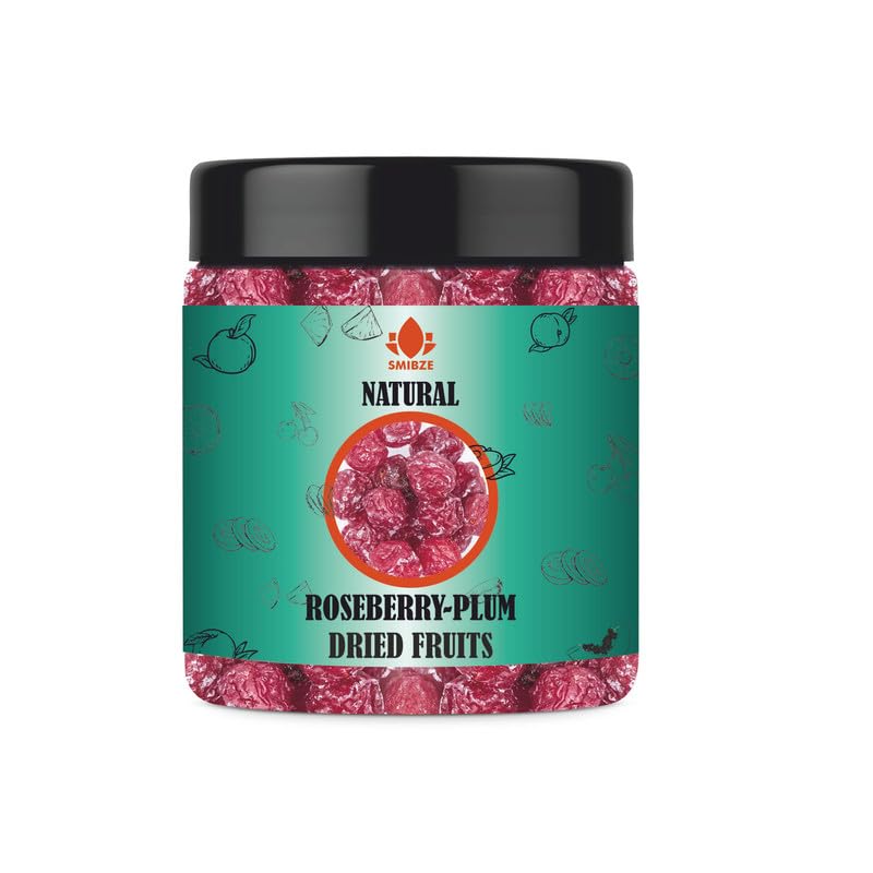 SMIBZE Natural Roseberry Plum - Dried Fruits 6 OZ / 170 Gram